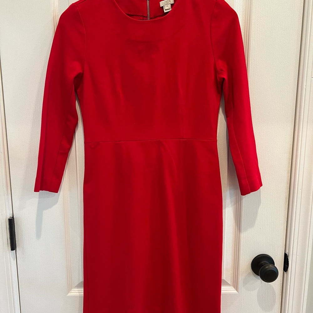 J. Crew work dress. 00. Stretchy and comfy.